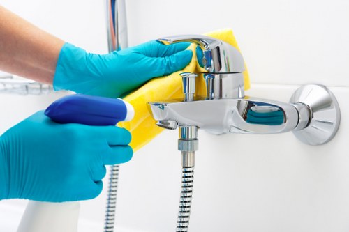 Stain treatment and freshening of carpet fibres